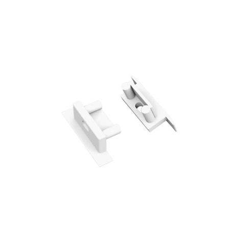 [511124] DIOFLEX endestykke BEGTIN12 G2 SQ m/hul hvid 2 stk
