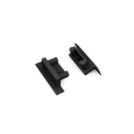 [511125] DIOFLEX endestykke BEGTIN12 G2 SQ m/hul sort 2 stk