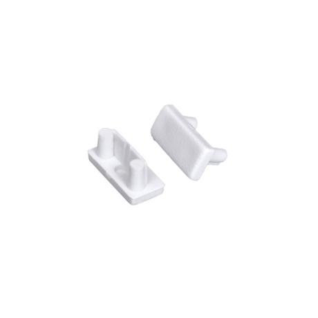 [511190] DIOFLEX endestykke ARC12 hvid 2 stk