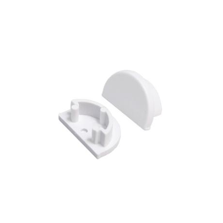 [511193] DIOFLEX endestykke ARC12 D hvid 2 stk