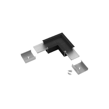 [511450] DIOFLEX hjørnebeslag 90° sort LINEA-IN20