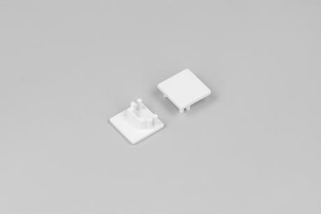 [511520] DIOFLEX endestykke COZY12 hvid 2 stk.