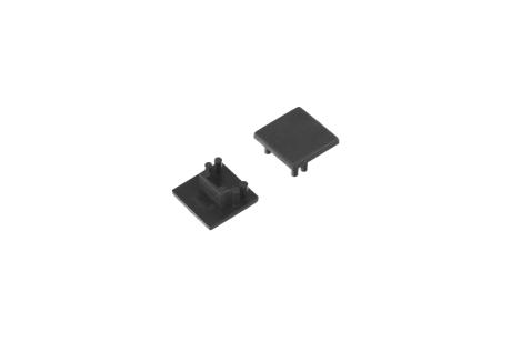 [511521] DIOFLEX endestykke COZY12 sort 2 stk.