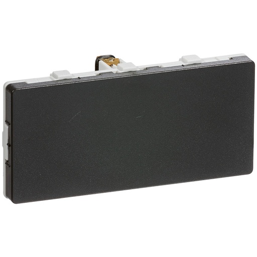 [1017040829] LK Fuga blinddæksel 2 modul vandret koksgrå