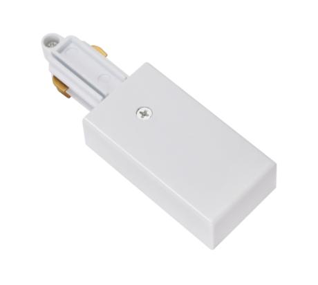 [672029] DIOTRACK 1-F tilslutning 230V 7cm hvid