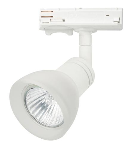 [672052] DIOTRACK 1-F spot Vetro GU10 hvid