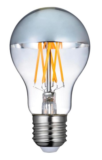 [783541] DIOLUX 8W 927 720lm E27 topforspejlet sølv