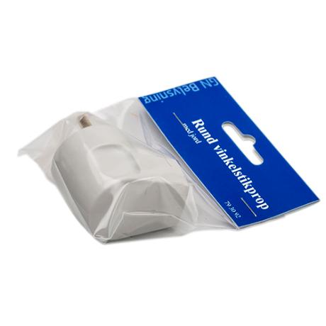 [793092] Vinkelstikprop rund m/j grå 230V 16A GN-pak