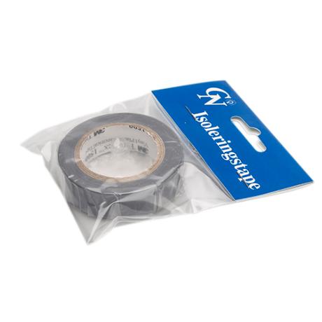 [793682] Isoleringstape 15mm x 10m Grå GN-pak