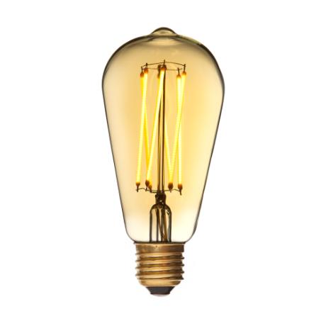 [813096] DANLAMP LED Edison Gold 2,5W 920 150lm E27 dim