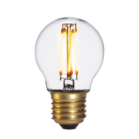 [813120] DANLAMP LED-4 krone klar 4W 922 320lm E27