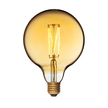 [813124] DANLAMP LED-4 Mega Edison Gold 4W 920 250lm E27