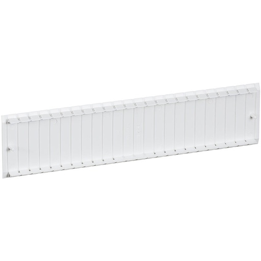 [1016008820] Dæksel for afblænding for 6 m36 enheder hvid