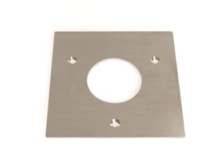 [851753] Firkantet stålfront for nedgravningsspot 851751