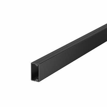 [5401011257] WDK KABELKANAL 10X20 MM SORT 2M PVC