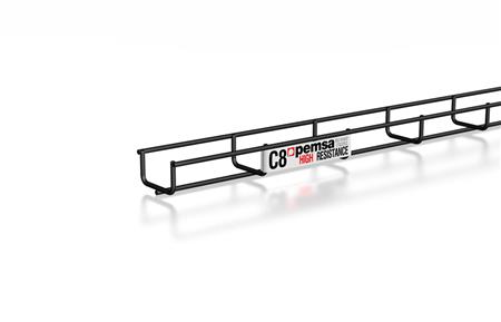 [5401041946] GITTERBAKKE 35/60 MM SORT BK8 Ø4,0