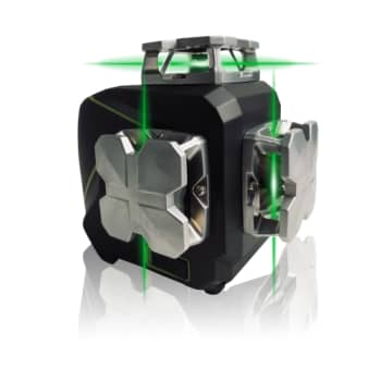 [6398677071] Elma Laser x360-3 med 3 stk. 360  grønne linjer for ekstra synlighed