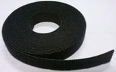 [5297200647] Burrebånd 16mm rulle a 4,5 meter sort