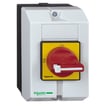 [7518303027] Sikkerhedsafbryder Vario EMC 10A 4kW AC23 400V kapslet rød/gult drejegreb