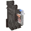 [7822622245] Slimline relæ 6mm inklusiv sokkel SPDT 6A Push-terminaler 24VDC G2RV-ST500 24 VAC/DC