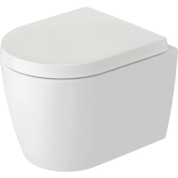 [613212080] Duravit ME Compact væg-toilet, HygieneGlaze Plus, mat hvid