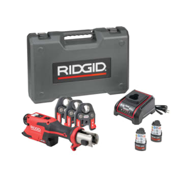 [861283448] Ridgid pressmaskine RP251, 2 x 12 V/2,5 Ah og lader, M 15/22/28