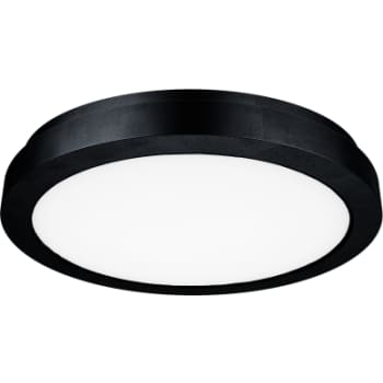 [6643002812] SLC Space Væg-/loftlampe Ø300 22W 3CCT TED, sort