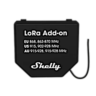 [7822623642] Shelly LoRa Add-on - Langdistance kommunikationsmodul