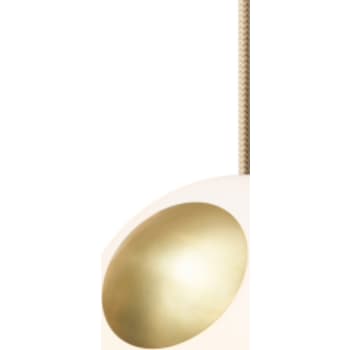 [6641103441] Bright Spot pendel creme kabel