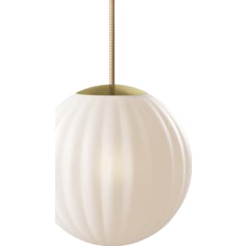 [6641103467] Bright Modeco pendel creme kabel