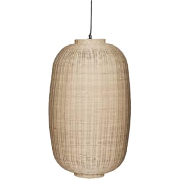 [6642001380] Hübsch chand loftlampe oval natur