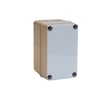 [7800251012] Monteringskasse med udslagsblanket ABS 80x130x85mm (BxLxH) IK 08 IP66/IP67 UL94 HB grå