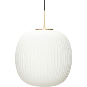 [6642001461] Hübsch serene loftlampe ø42 hvid