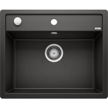 [930215592] BLANCO DALAGO 6-F MX køkkenvask 60,5x50 cm SILGRANIT® sort