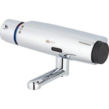 [704365004] FMM Tronic elektronisk væghængt håndvaskarmatur med 100 mm. tud