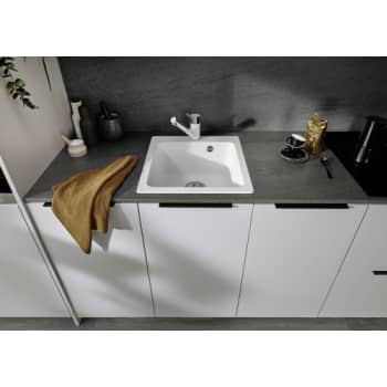 [930223908] BLANCO NAYA 45 UX køkkenvask 46,5 x 51 cm Silgranit® hvid