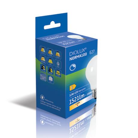 [784219] DIOLUX NORMA100 12W 927 E27 1521lm dæmpbar