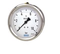 [481201682] 213.53 Manometer. 0...10 bar NS 063 Rustfrit hus med Fyldning. G1/4 Messing Bagud