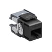 [7886223855] Modular jack eXtreme KAT6A UTP RJ45 110-style enkle stk pakke Sort