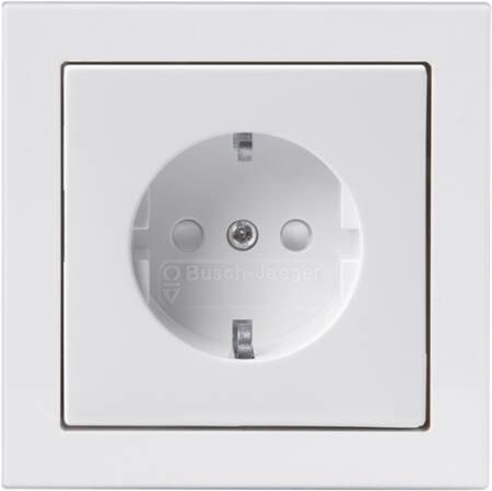[5401006183] ABB SCHUKO STIKKONTAKT 16A HVID KOMPLET