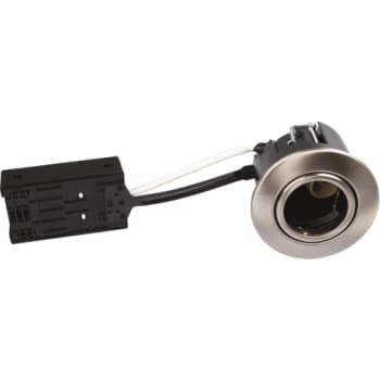 [6642101138] Luna Quick install - SS316 Downlight ISO GU10 Børstet Stål Indendørs/udendørs IP44