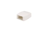 [7886156773] Vægboks Min-Com 2 port hvid