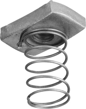 [5437000209] Strut Profilmøtrik M6 VFZ 33mm fjeder