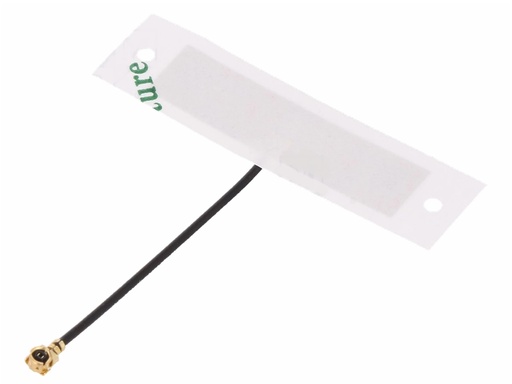 [H61093] Flexantenne til Bluetooth/Wi-Fi/ZigBee - U.FL stik (4dBi)