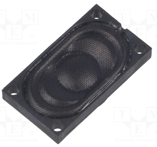 [H61366] Miniature højttalerelement - 1W, 8ohm, 25x14x5,3mm (IP64)