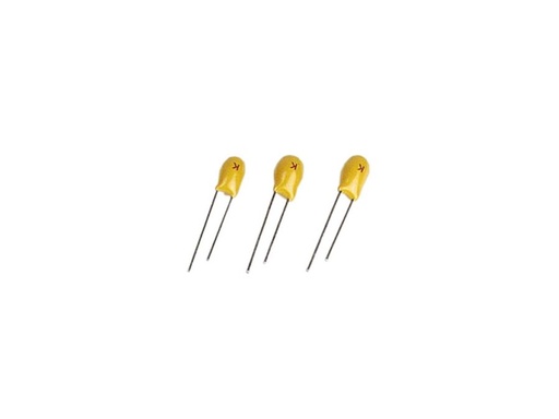 [H12292] TANTAL kondensator, 10uF 16V (2,54mm)