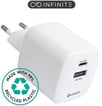 [7825994556] INFINITE USB-C oplader EU 67W - Hvid