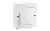 [7882600980] Afbryder Påbyg Hvid IP55