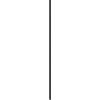 [930220227] DANSANI Anslagsliste satin til model A,B,C, smal, sort
