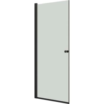 [930220241] DANSANI Brusedør H:200*97-99 cm sort/klar